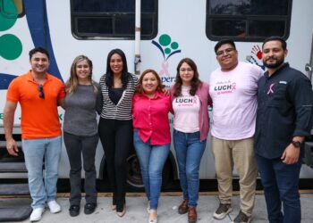 LLEVAN REGIDORES DE MC BRIGADA PARA DETECCIÓN DEL CÁNCER EN SAN NICOLÁS