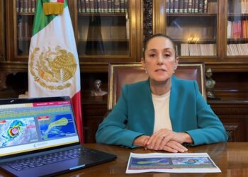 SHEINBAUM LLAMA A TOMAR PRECAUCIONES ANTE HURACÁN MILTON