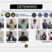 DETIENEN 14 EN UNA SEMANA EN OPERATIVOS COORDINADOS