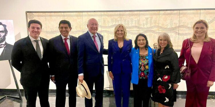 ASISTE SAMUEL GARCIA A RECEPCIÓN CON JILL BIDEN 1 ASISTE SAMUEL GARCIA A RECEPCIÓN CON JILL BIDEN