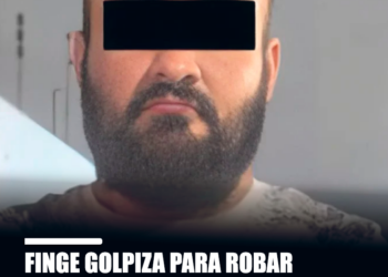 FINGE GOLPIZA PARA ROBAR 400 MIL PESOS A SU JEFE