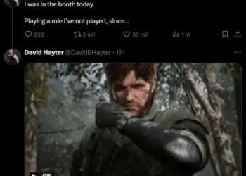 DAVID HAYTER REGRESA COMO SNAKE A “METAL GEAR SOLID” TRAS 14 AÑOS