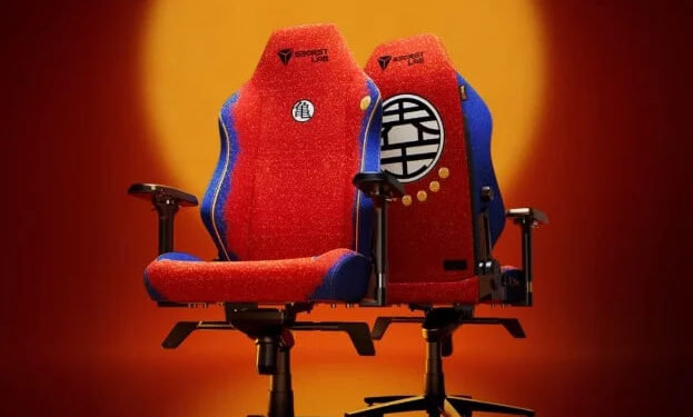 "DRAGON BALL" CELEBRA SUS 40 AÑOS CON UNA SILLA GAMER INSPIRADA EN GOKU 1 “DRAGON BALL” CELEBRA SUS 40 AÑOS CON UNA SILLA GAMER INSPIRADA EN GOKU