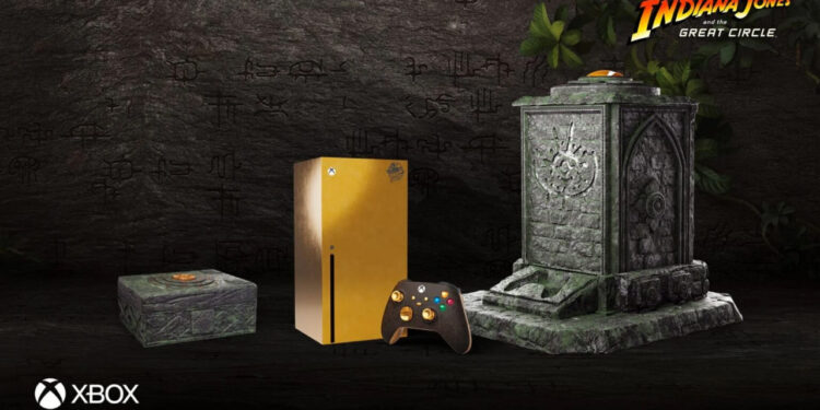XBOX PRESENTA UNA EDICIÓN DORADA DE INDIANA JONES EN CONSOLA SERIES X 1 XBOX PRESENTA UNA EDICIÓN DORADA DE INDIANA JONES EN CONSOLA SERIES X