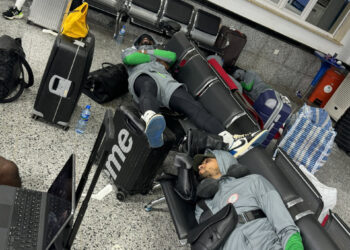 NIGERIA PROTESTA CONTRA EL TRATO INHUMANO EN LIBIA DURANTE UN PARTIDO DE COPA AFRICANA