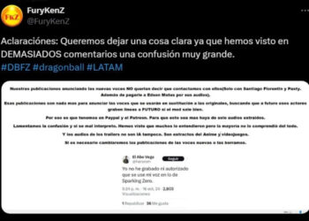 DRAGON BALL SPARKING ZERO: CONFUSIÓN POR ACTORES DE DOBLAJE LATINO ACLARADA