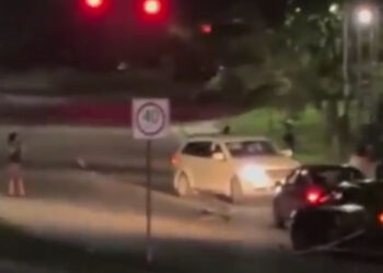 CAPTAN ATROPELLO DE MUJER CON BEBE EN BRAZOS