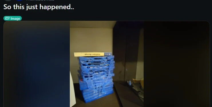 COLECCIÓN DE JUEGOS DE PS4 ARRUINADA POR DESCUIDO AL COCINAR 1 COLECCIÓN DE JUEGOS DE PS4 ARRUINADA POR DESCUIDO AL COCINAR