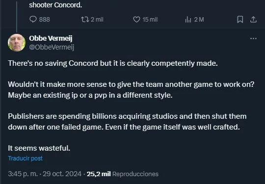 EXDESARROLLADOR DE GTA LAMENTA EL CIERRE DE FIREWALK STUDIOS Y EL FIN DE CONCORD 1 EXDESARROLLADOR DE GTA LAMENTA EL CIERRE DE FIREWALK STUDIOS Y EL FIN DE CONCORD
