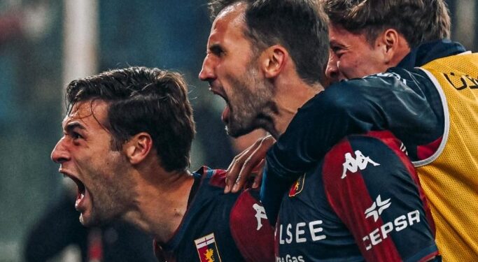 GENOA EMPATA CONTRA COMO 1907 CON GOL DE ÚLTIMO MINUTO