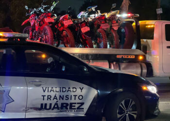 ENVÍA JUÁREZ AL CORRALÓN 182 MOTOS ILEGALES