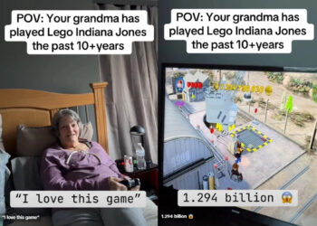 UNA ABUELITA GAMER IMPRESIONA AL MUNDO 
