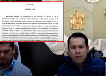 PUBLICAN AUMENTOS CATASTRALES DE HASTA EL 15.28% EN SAN NICOLÁS; CARGARÁ MUNICIPIO A CIUDADANOS AUMENTO EN EL PREDIAL Y AÚN FALTA EL 30% PROPUESTO POR LA ADMINISTRACIÓN DE ADRIÁN DE LA GARZA EN MONTERREY.