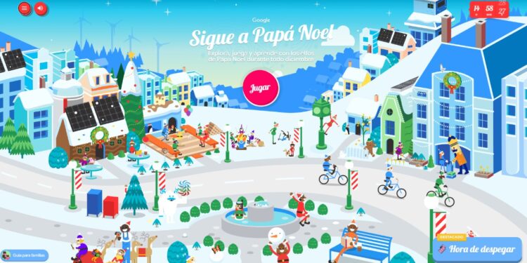 MAGIA INTERACTIVA EN GOOGLE PARA SABER CUÁNTO FALTA PARA NAVIDAD