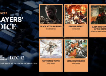 THE GAME AWARDS 2024: NOMINADOS Y VOTACIÓN PARA EL PREMIO DE LA COMUNIDAD