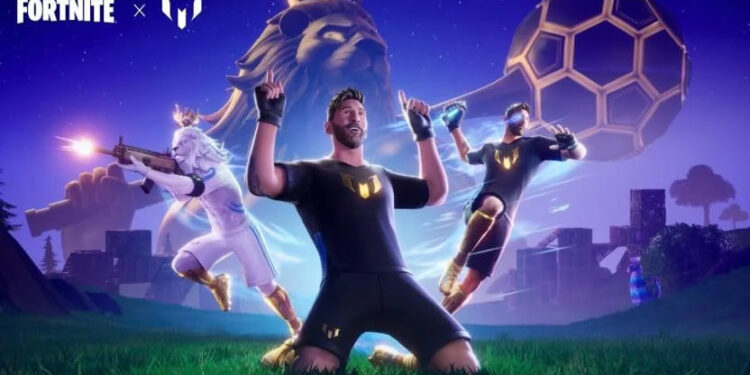 LIONEL MESSI SE UNE A FORTNITE