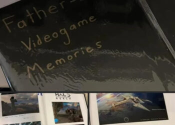 EMOTIVO REGALO DE UN HIJO A SU PADRE UNE RECUERDOS DE VIDEOJUEGOS