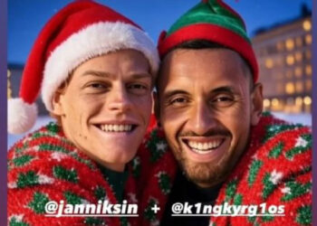 KYRGIOS VS. SINNER: LA RIVALIDAD SE INTENSIFICA EN NAVIDAD