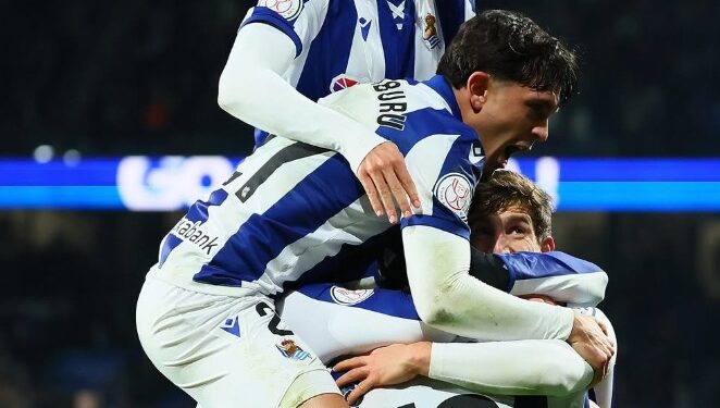LA REAL SOCIEDAD AVANZA EN COPA DEL REY TRAS SUPERAR AL RAYO 1 LA REAL SOCIEDAD AVANZA EN COPA DEL REY TRAS SUPERAR AL RAYO