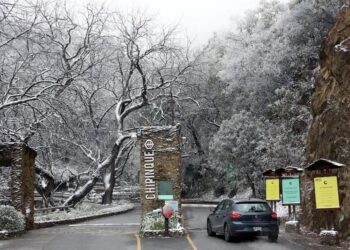 ALERTA PROTECCIÓN CIVIL POR FORMACIÓN DE HIELO EN CARRETERAS A PARTIR DE ESTE MARTES; PIDEN NO ACUDIR A CHIPINQUE.