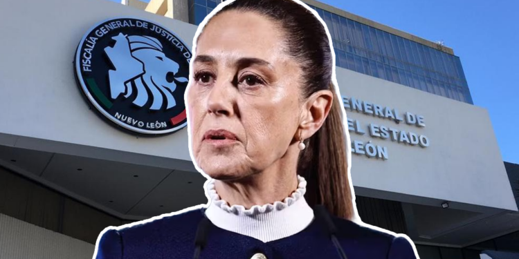 AFECTA CONFLICTO POLÍTICO ENTRE FISCALÍA Y GOBIERNO ESTATAL SEGURIDAD EN NUEVO LEÓN, ADVIERTE SHEINBAUM 1 AFECTA CONFLICTO POLÍTICO ENTRE FISCALÍA Y GOBIERNO ESTATAL SEGURIDAD EN NUEVO LEÓN, ADVIERTE SHEINBAUM