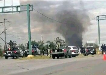 VIGILA FUERZA CIVIL SUR DE NUEVO LEÓN Y ZONA CITRÍCOLA TRAS BLOQUEOS EN HUALAHUISES Y LINARES POR ACCIONES PARA CAPTURA DE OBJETIVO PRIORITARIO.