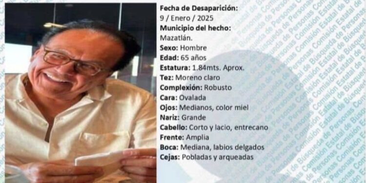 FAMILIA PIDE AYUDA PARA LOCALIZAR A EMPRESARIO DESAPARECIDO 1 FAMILIA PIDE AYUDA PARA LOCALIZAR A EMPRESARIO DESAPARECIDO