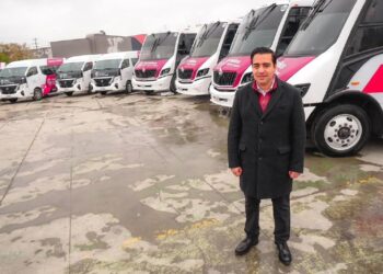 CRECE NAVA SANTA BUS; SUMA SERVICIO GRATUITO DE TRANSPORTE PÚBLICO 61 UNIDADES Y ANUNCIA NUEVAS RUTAS HACIA CENTROS DE TRABAJO.