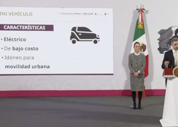 FABRICARÁ 4T AUTOS ELÉCTRICOS DE $90 MIL PESOS, PRESENTAN EN CONFERENCIA DE SHEINBAUM PROYECTO DE NUEVA PARAESTATAL