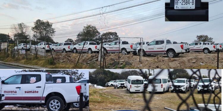 PREPARA MORENA AVANZADA; CAPTAN EN CDMX VEHÍCULOS CON PLACAS DE NUEVO LEÓN QUE VENDRÍAN AL ESTADO CON MIRAS AL 2027 1 PREPARA MORENA AVANZADA; CAPTAN EN CDMX VEHÍCULOS CON PLACAS DE NUEVO LEÓN QUE VENDRÍAN AL ESTADO CON MIRAS AL 2027