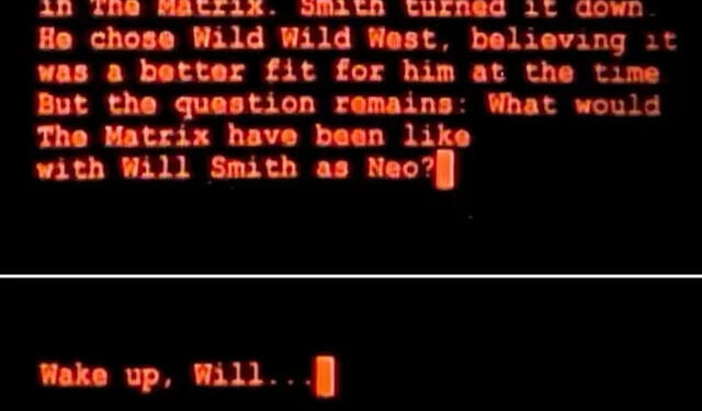 WILL SMITH INSINÚA SU PARTICIPACIÓN EN “THE MATRIX 5” 1 WILL SMITH INSINÚA SU PARTICIPACIÓN EN “THE MATRIX 5”