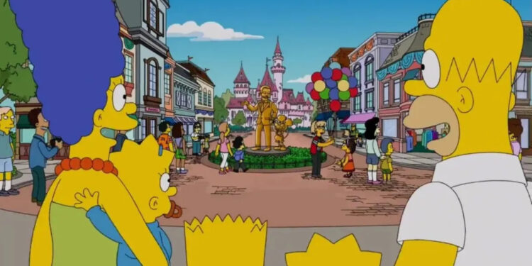 DISNEY PLANTEA INCLUIR A LOS SIMPSON EN SUS PARQUES TEMÁTICOS 1 DISNEY PLANTEA INCLUIR A LOS SIMPSON EN SUS PARQUES TEMÁTICOS