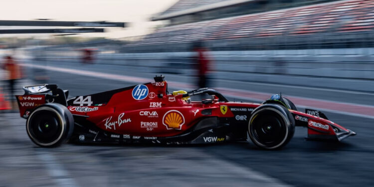 FERRARI PRESENTA EL SF-25, SU MONOPLAZA PARA LA TEMPORADA 2025 DE FÓRMULA 1 1 FERRARI PRESENTA EL SF-25, SU MONOPLAZA PARA LA TEMPORADA 2025 DE FÓRMULA 1