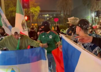 PROTESTAS EN CALIFORNIA CONTRA POLÍTICAS MIGRATORIAS DE TRUMP