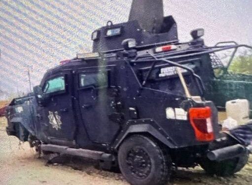 SALVA BLACK MAMBA A ELEMENTOS DE FUERZA CIVIL DE EXPLOSIÓN EN BRECHA DE DR COSS.