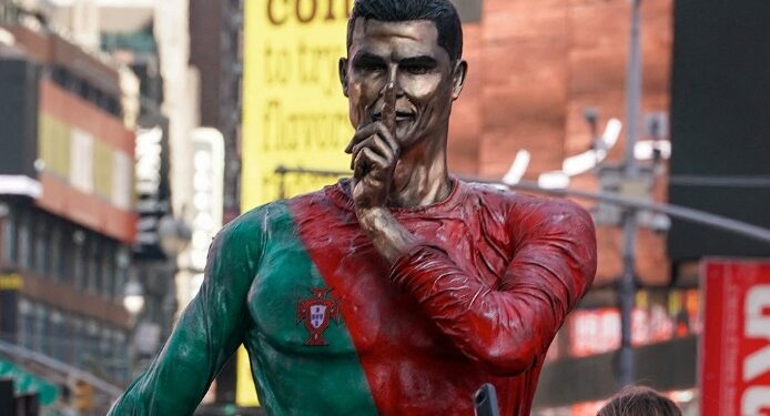 HOMENAJE A CR7: REVELAN ESTATUA POR SU CUMPLEAÑOS 40 1 HOMENAJE A CR7: REVELAN ESTATUA POR SU CUMPLEAÑOS 40