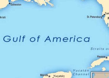 GOLFO DE MÉXICO CAMBIA DE NOMBRE EN GOOGLE MAPS PARA EE.UU.