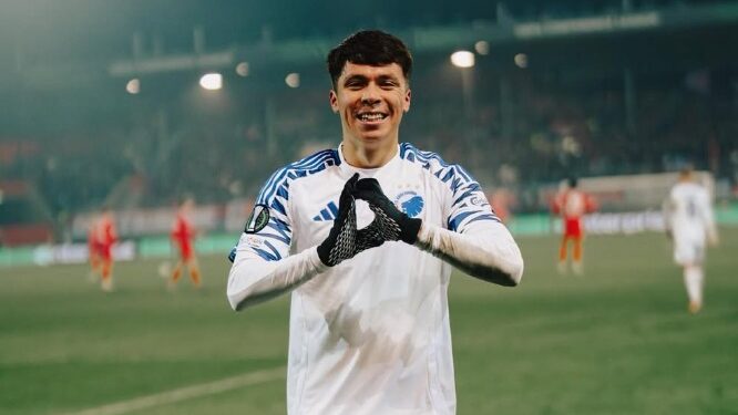 RODRIGO HUESCAS HACE HISTORIA Y SE CONVIERTE EN HÉROE DEL COPENHAGUE