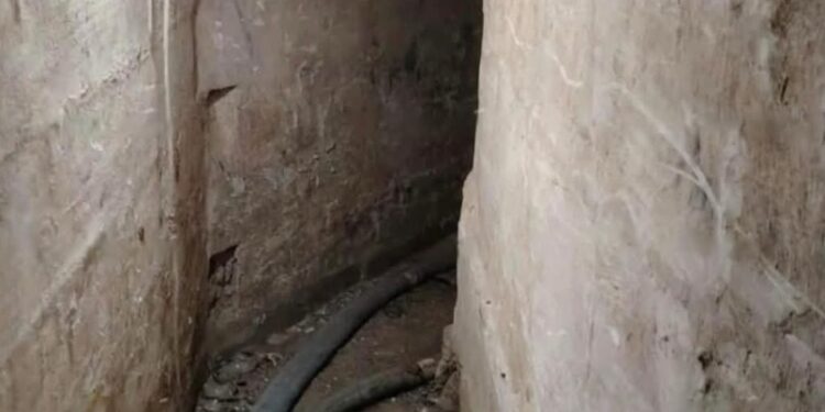 HALLAN TÚNEL QUE HABRÍA USADO “EL CHAPITO” PARA ESCAPAR EN CULIACÁN