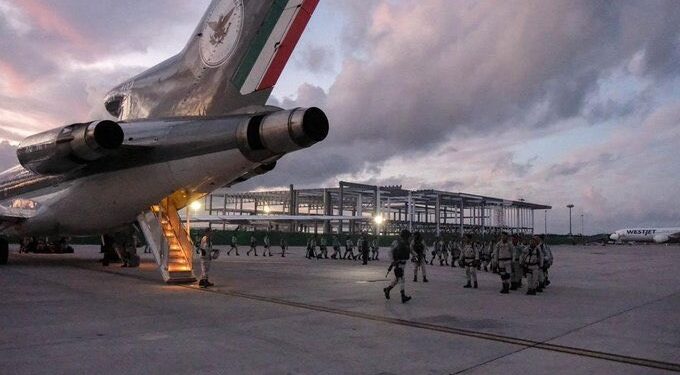 ENVÍA MÉXICO 2 MIL 200 SOLDADOS A LA FRONTERA COMO PARTE DEL ACUERDO CON TRUMP. 1 ENVÍA MÉXICO 2 MIL 200 SOLDADOS A LA FRONTERA COMO PARTE DEL ACUERDO CON TRUMP.