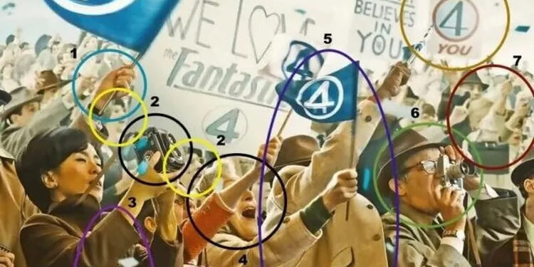 LOS CUATRO FANTÁSTICOS: EL PÓSTER DESATA POLÉMICA POR PRESUNTO USO DE IA 1 LOS CUATRO FANTÁSTICOS: EL PÓSTER DESATA POLÉMICA POR PRESUNTO USO DE IA