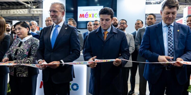 INAUGURA SAMUEL PABELLÓN MÉXICO EN FERIA INDUSTRIAL DE HANNOVER, ALEMANIA.