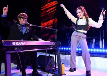 ELTON JOHN Y CHAPPELL ROAN CONMUEVEN CON DUETO EN EVENTO BENÉFICO