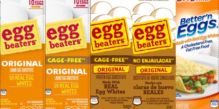 RETIRAN HUEVOS LÍQUIDOS EN EU POR POSIBLE CONTAMINACIÓN 1 RETIRAN HUEVOS LÍQUIDOS EN EU POR POSIBLE CONTAMINACIÓN