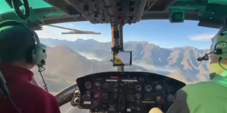 CONTROLAN INCENDIO EN SIERRA DE SANTIAGO; REPORTAN CONTENCIÓN DEL FUEGO QUE SURGIÓA LA ALTURA DE EL MANZANO.