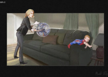 ARTE CONCEPTUAL DE ‘LOS CUATRO FANTÁSTICOS’ MUESTRA GUIÑO A SPIDER-MAN