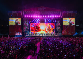 ROMPE MACROFEST RÉCORD DE ASISTENCIA; DISFRUTAN MÁS DE 70 MIL AL RITMO DE BANDA MS Y LOS DOS DE LA S