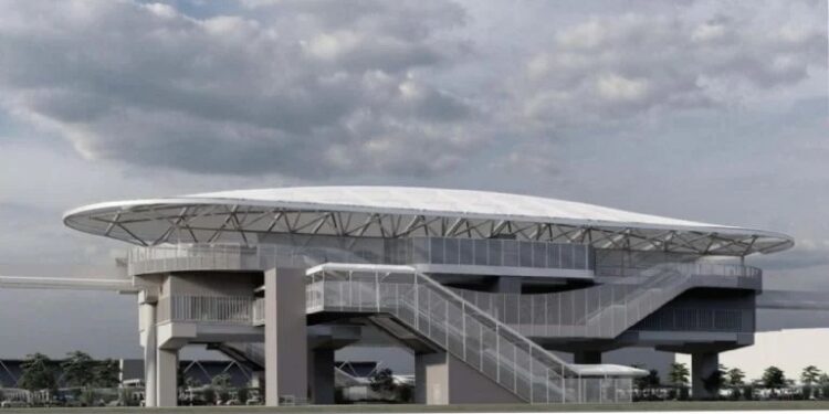 ASÍ SERÁ LA ESTACIÓN AEROPUERTO DE LA NUEVA LÍNEA 6 DEL METRO DE NL. 1 ASÍ SERÁ LA ESTACIÓN AEROPUERTO DE LA NUEVA LÍNEA 6 DEL METRO DE NL.