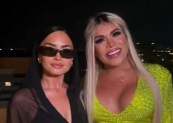 WENDY GUEVARA Y DEMI LOVATO COMPARTEN MOMENTO EN EVENTO EXCLUSIVO EN VALLARTA