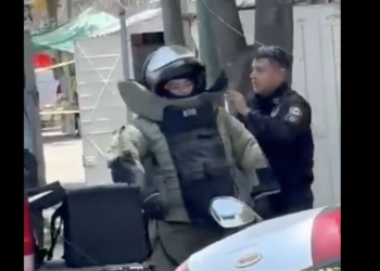 FALSA ALARMA DE BOMBA EN PREPA 5 DE LA UNAM